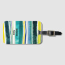 Buscar rayas amarillas etiquetas para maletas Vacaciones