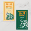 Buscar humedal tarjetas de visita Verde