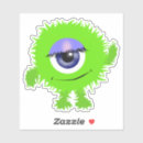 Buscar ojo verde pegatinas Monstruo