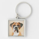 Buscar perro boxer llaveros Boxeador