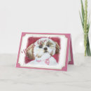 Buscar shih tzu tarjetas Acuarela