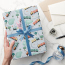 Buscar tren papel de regalo Para niños