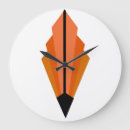 Buscar mandarina relojes de pared Naranjas