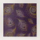 Buscar pavo real puzzles Elegante