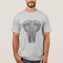 Buscar elefante indio camisetas Estilo del zen doodle