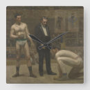 Buscar pintura al óleo relojes de pared Americano