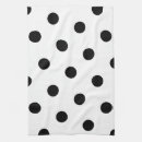 Buscar lunar blanco y negro paños de cocina Modelo