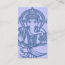 Buscar espiritualidad tarjetas de visita Azul