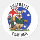 Buscar canguro australiano pegatinas Roo