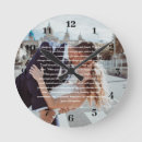 Buscar caligrafía relojes de pared Recién casados