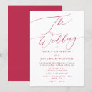 Buscar red wedding invitaciones Prometida