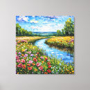 Buscar pintura al óleo lienzos Flor