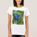 Buscar mariposa azul camisetas Patrón