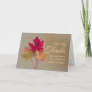Buscar thanksgiving tarjetas Hojas