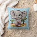 Buscar elefante africano cojines Para niños