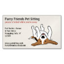 Buscar dibujo animado divertido tarjetas de visita Perro