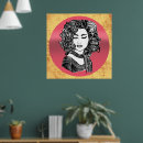 Buscar pelo rizado posters Belleza