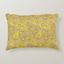 Buscar paisley marrón cojines Patrón