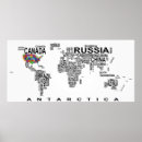 Buscar mapas globales posters Mapa del mundo