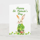 Buscar trébol verde tarjetas Día de san patricio