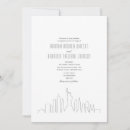 Buscar skyline invitaciones Minimalista
