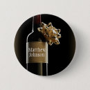 Buscar botella de vino chapas Negro