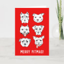 Buscar bulldog tarjetas Rojo