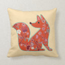 Buscar modelo del zorro cojines Floral