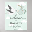 Buscar cigüeña posters De bienvenida