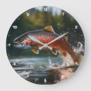 Buscar trucha relojes de pared Trucha arco iris