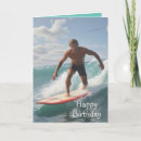 Buscar surfer tarjetas Océano