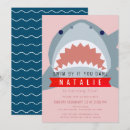 Buscar tiburón invitaciones Océano