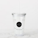 Buscar que logotipo doble tazas botellas Clientes