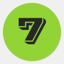 Buscar números grandes pegatinas General y unisex