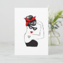 Buscar mujeres fuertes tarjetas Vintage