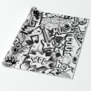 Buscar graffiti papel de regalo Patrón