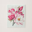 Buscar magnolia blanca puzzles Rosa