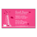 Buscar vacío tarjetas de visita Ama de casa