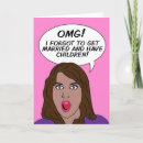 Buscar sola mujer tarjetas Divertido