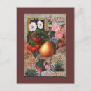 Buscar frutas y verduras postales Peras