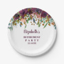 Buscar floral platos Acuarela