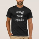 Buscar mental camisetas Diversión