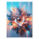 Buscar ojo abstracto posters Vibrante