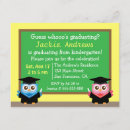 Buscar búho colorido invitaciones Para niños