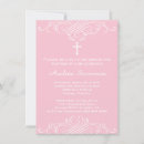 Buscar cristiano 11x16 invitaciones Rosa