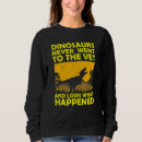 Buscar dinosaurios sudaderas Divertido
