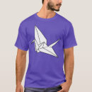 Buscar origami crane camisetas Japonés