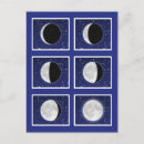 Buscar fases de la luna postales Cielo nocturno