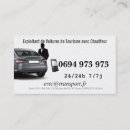 Buscar taxis tarjetas de visita Conductor