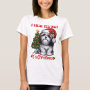 Buscar shih tzu camisetas Navidades